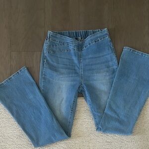 SHEIN Blue Flare & Wide Leg Jeans